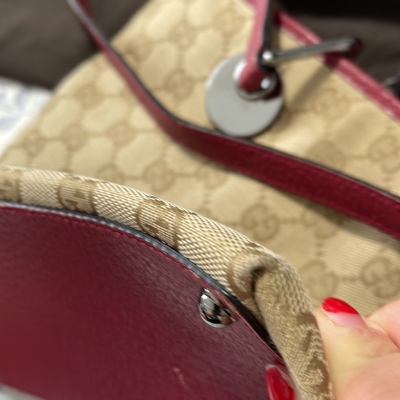 Gucci - vintage - Bucket bag - pink - Picture 15 of 16